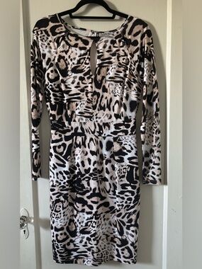 JLo Leopard Print Dress
